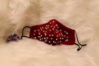 brandedcle bedazzled mask