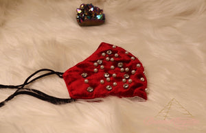 brandedcle bedazzled mask