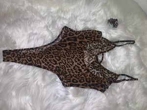 BrandedCle Leopard bodysuit